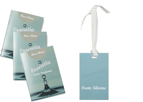 Carte silicone - Musc Blanc