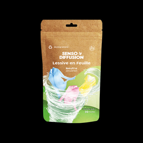 Lessive en feuille - LINGE