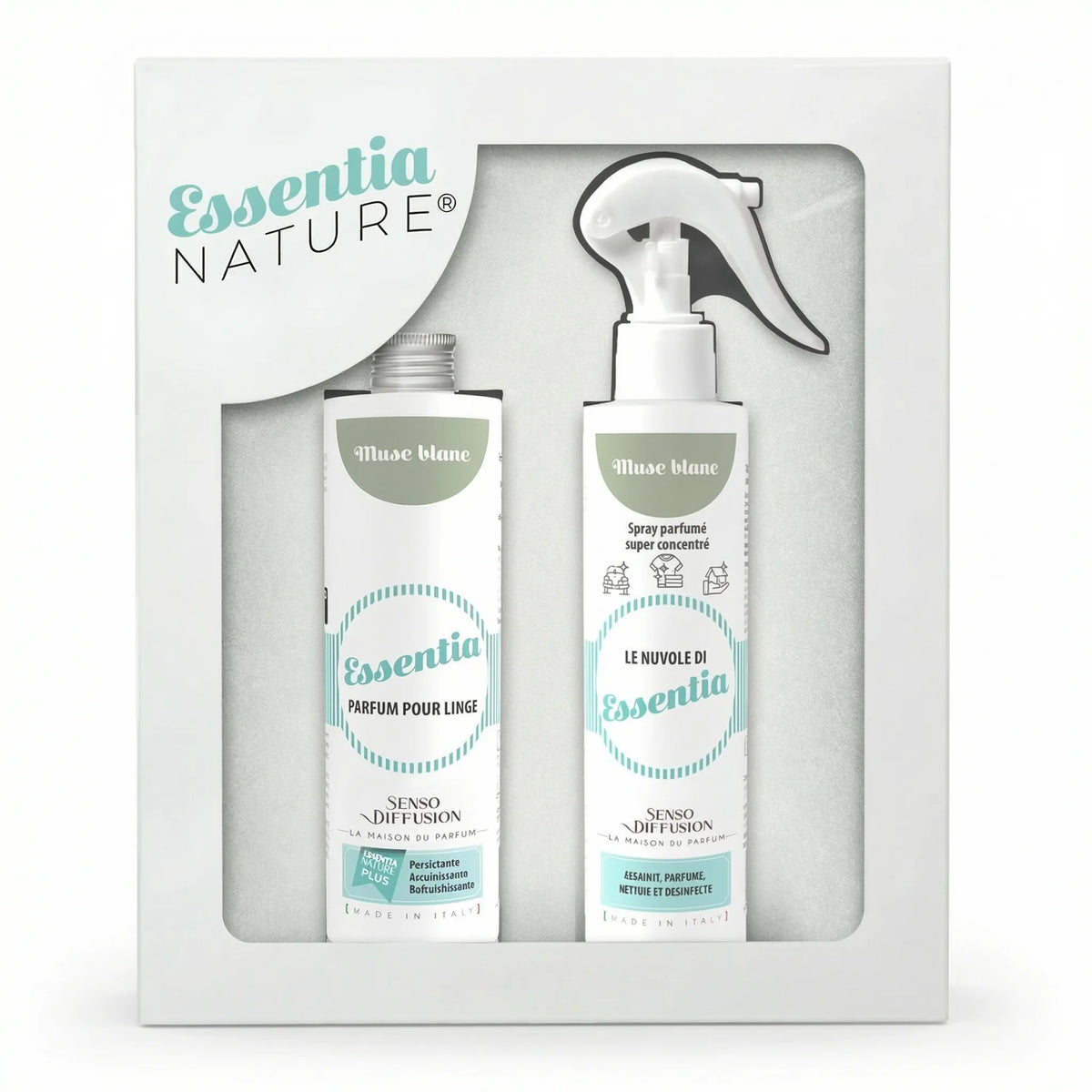 Coffret Musc Blanc - Parfum & Spray (2x250ml)