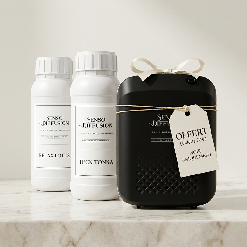 Pack 1L d'Huiles Essentielles + Diffuseur SENSO BB100 Offert